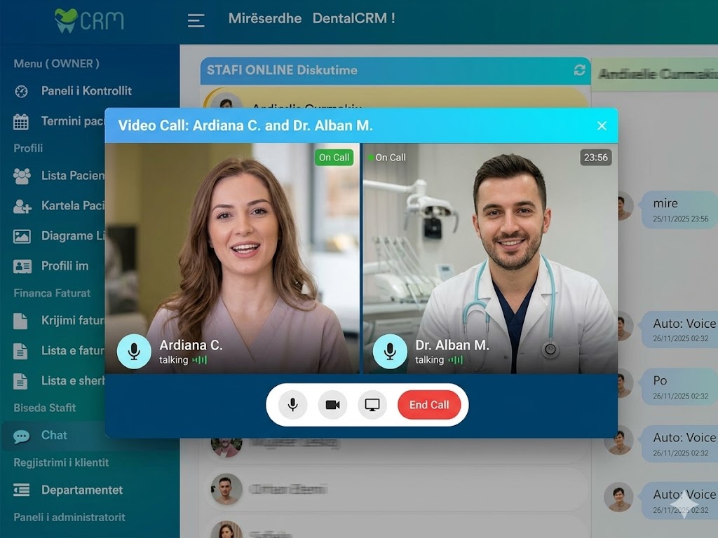 Team Chat — Voice & Video